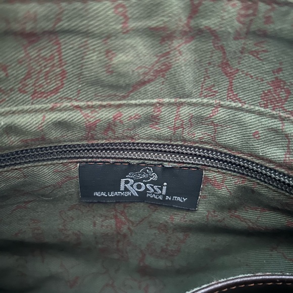 Bruno Rossi vintage designer genuine leather shoulder bag (RARE) - Picture 8 of 8